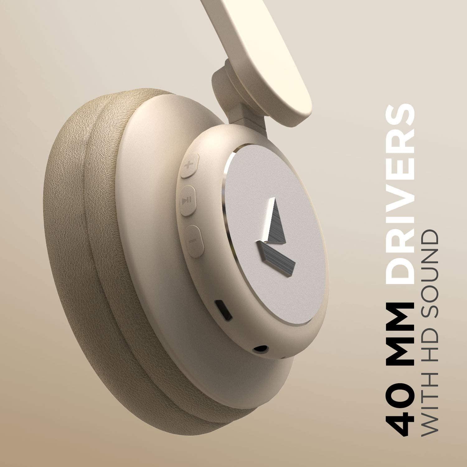 boAt Rockerz 450 Bluetooth On-Ear Headphone with Mic-Wireless Headphone-dealsplant