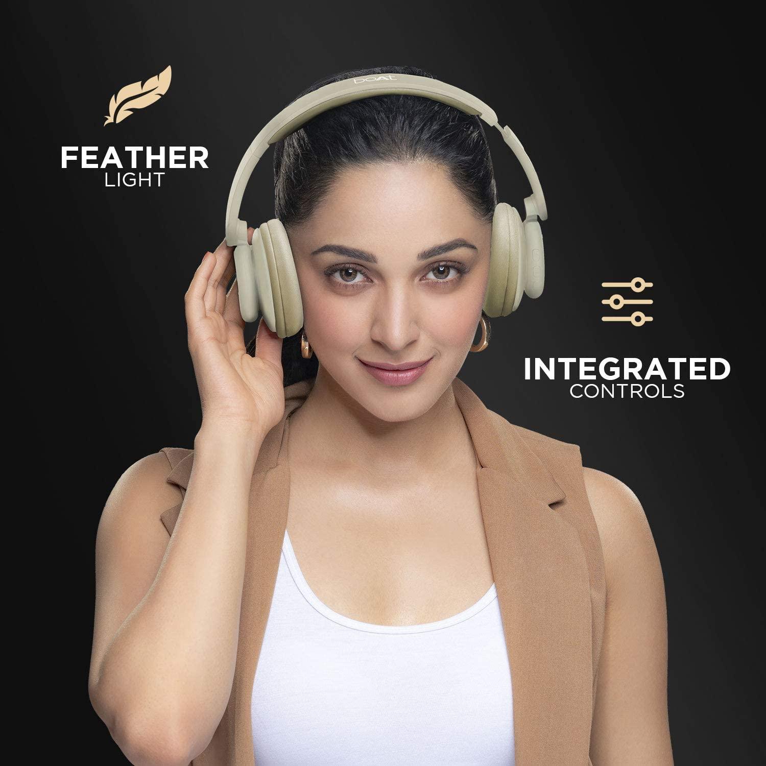 boAt Rockerz 450 Bluetooth On-Ear Headphone with Mic-Wireless Headphone-dealsplant