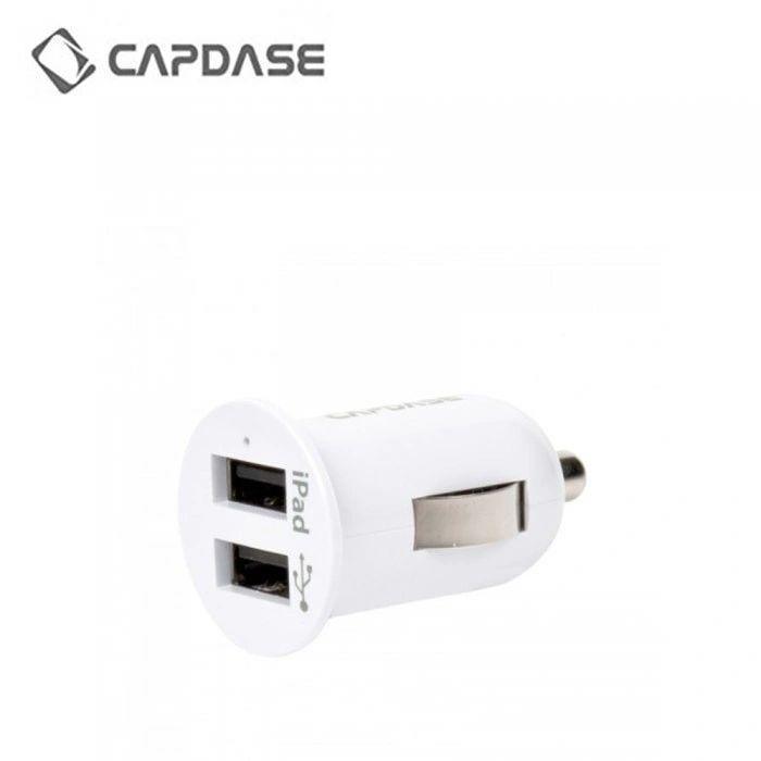 Capdase Dual USB Car Charger With Lightning Cable-Car Accessories-dealsplant