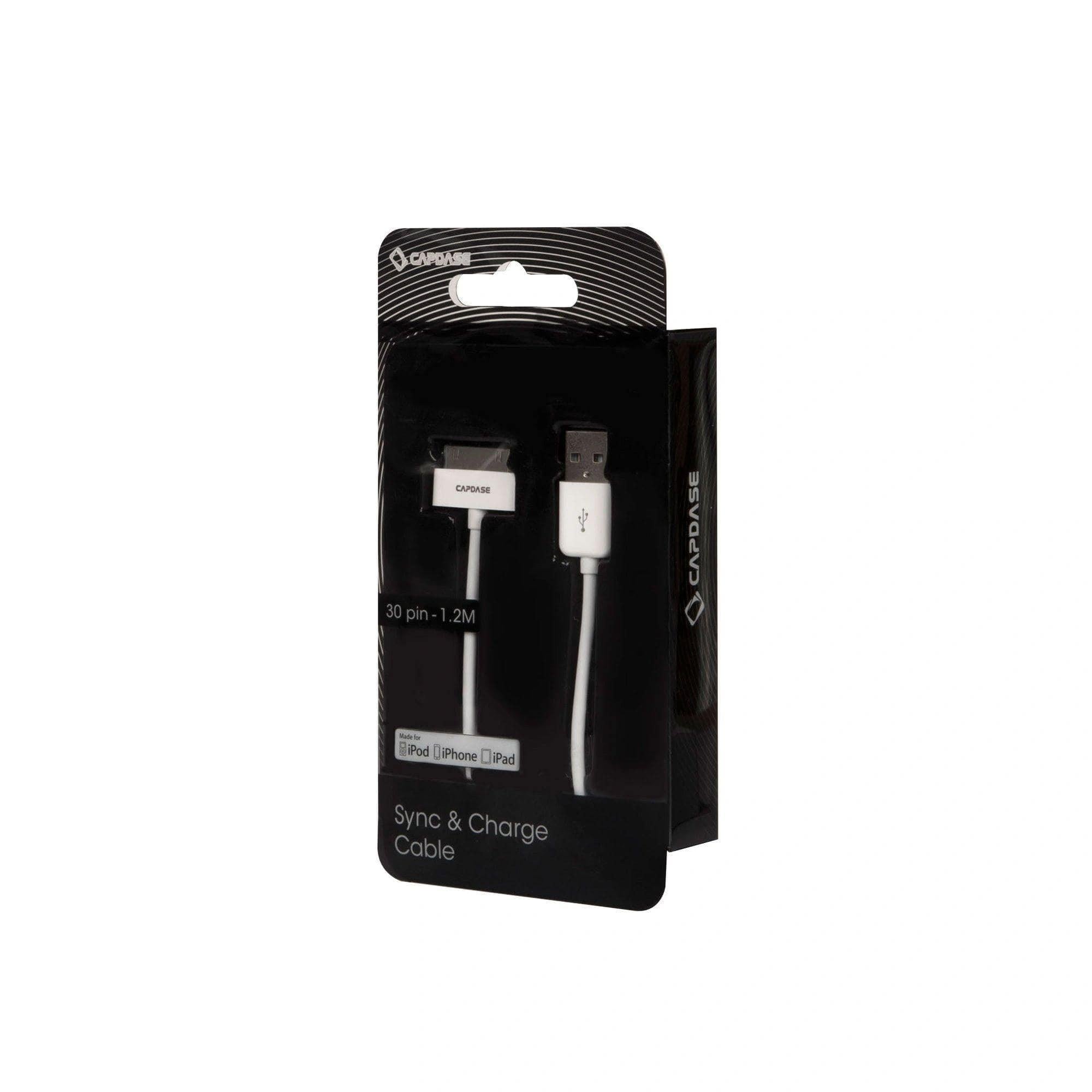 CAPDASE HCCB-P002 30-PIN SYNC AND CHARGE CABLE For iPhone 4s iPad 2, 3-Datacable-dealsplant