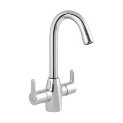 Parryware Claret Basin Mixer Center Hole Quarter Turn with Ceramic Innerhead-Taps & Dies-dealsplant