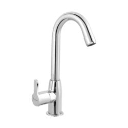 Parryware Claret Swan Neck Pillar Cock Quarter Turn with Ceramic Innerhead-Taps & Dies-dealsplant