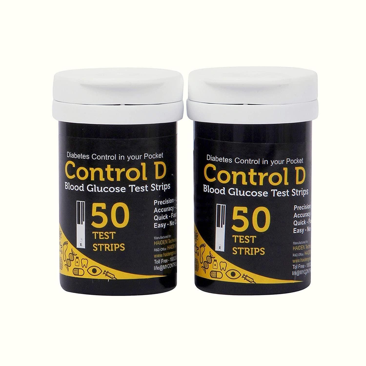 Control D Blood Glucose Monitor & Strips-Health & Personal Care-dealsplant