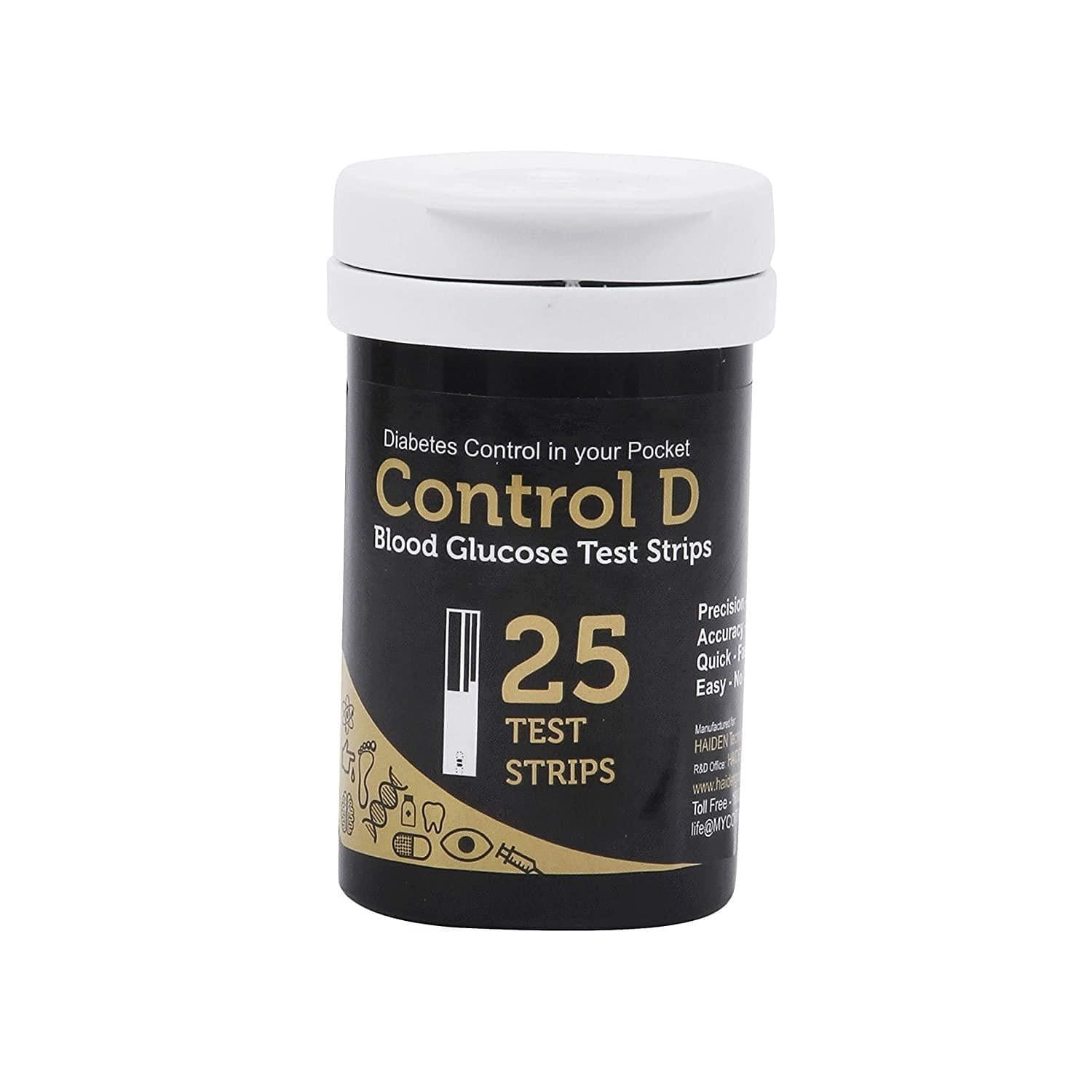 Control D Blood Glucose Monitor & Strips-Health & Personal Care-dealsplant