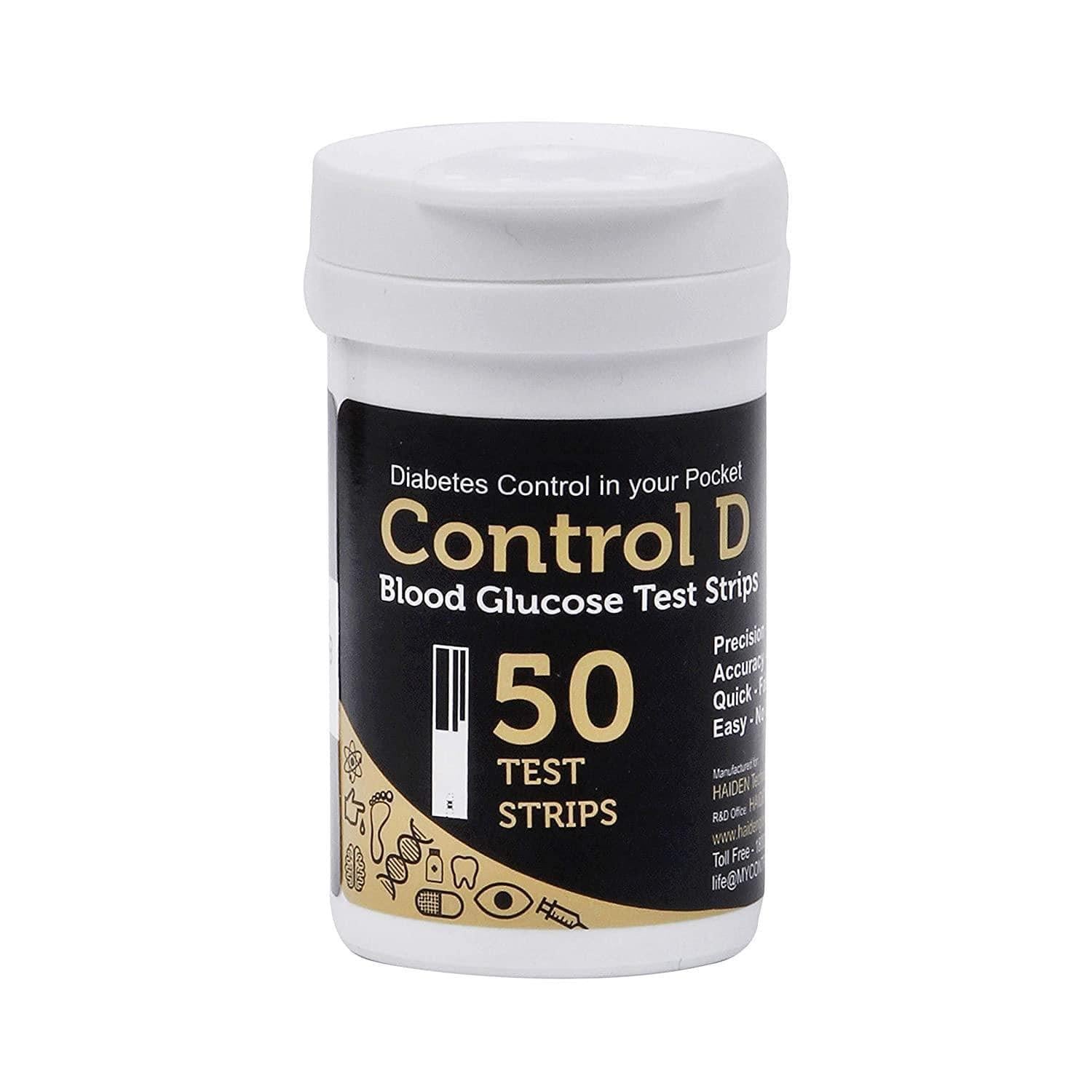 Control D Blood Glucose Monitor & Strips-Health & Personal Care-dealsplant