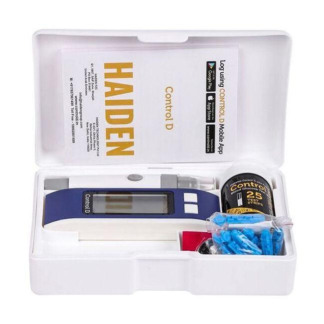Control D Blood Glucose Monitor & Strips-Health & Personal Care-dealsplant
