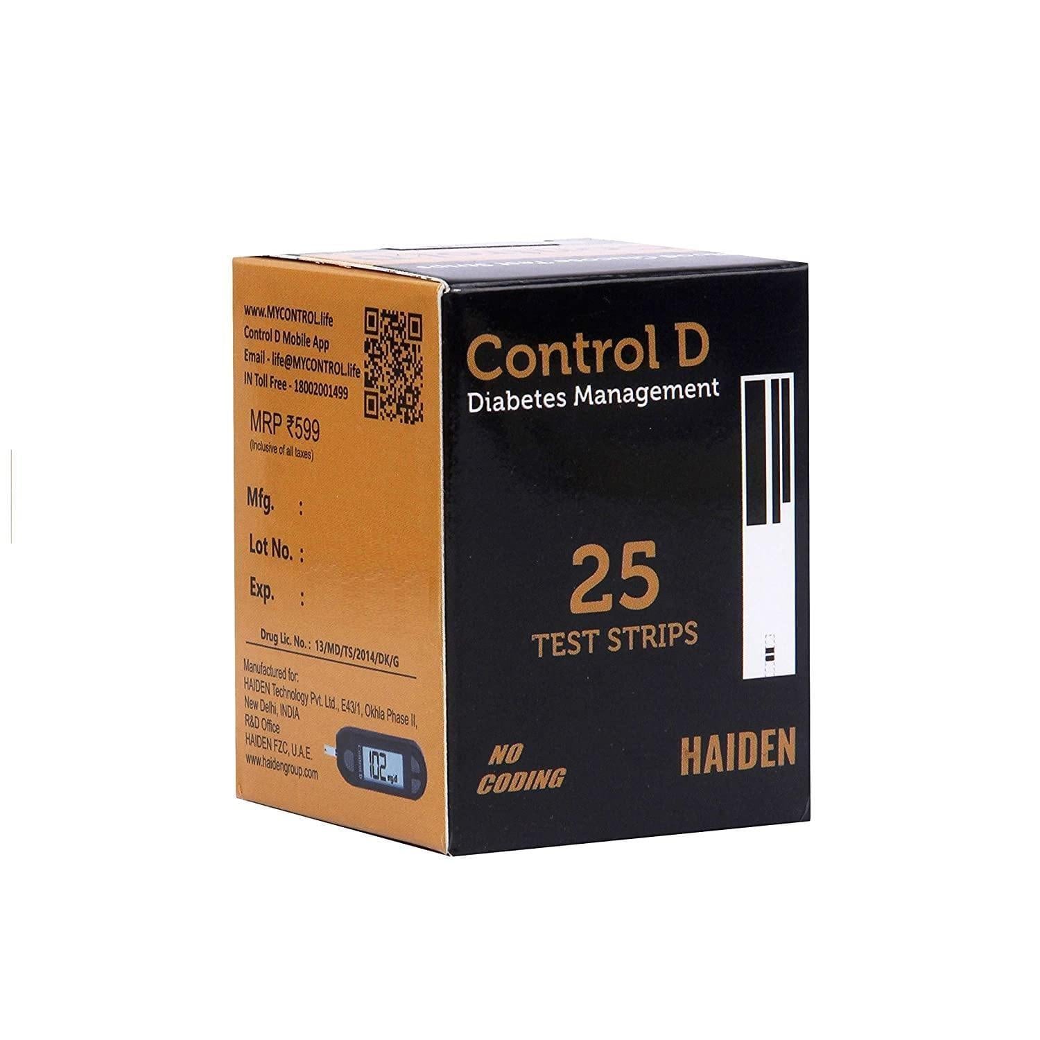 Control D Blood Glucose Monitor & Strips-Health & Personal Care-dealsplant