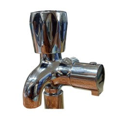 Parryware Coral Pro Two Way Bib Cock Half Turn with Ceramic Innerhead-Taps & Dies-dealsplant