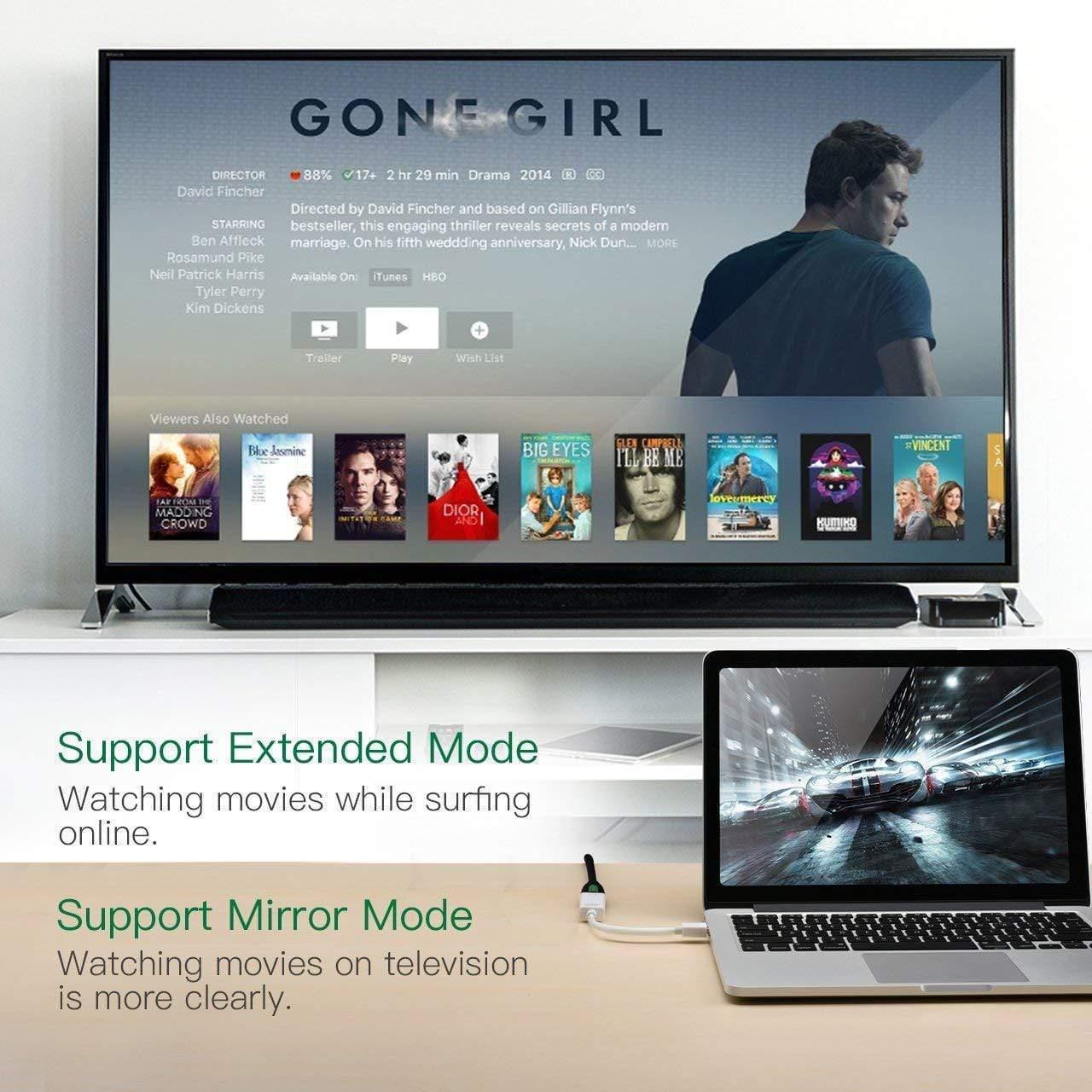 Dealsplant Mini Display Port to HDMI Female Adapter for Apple MacBook MacBook Pro iMac MacBook Air Mac Mini Laptop-adapter-dealsplant