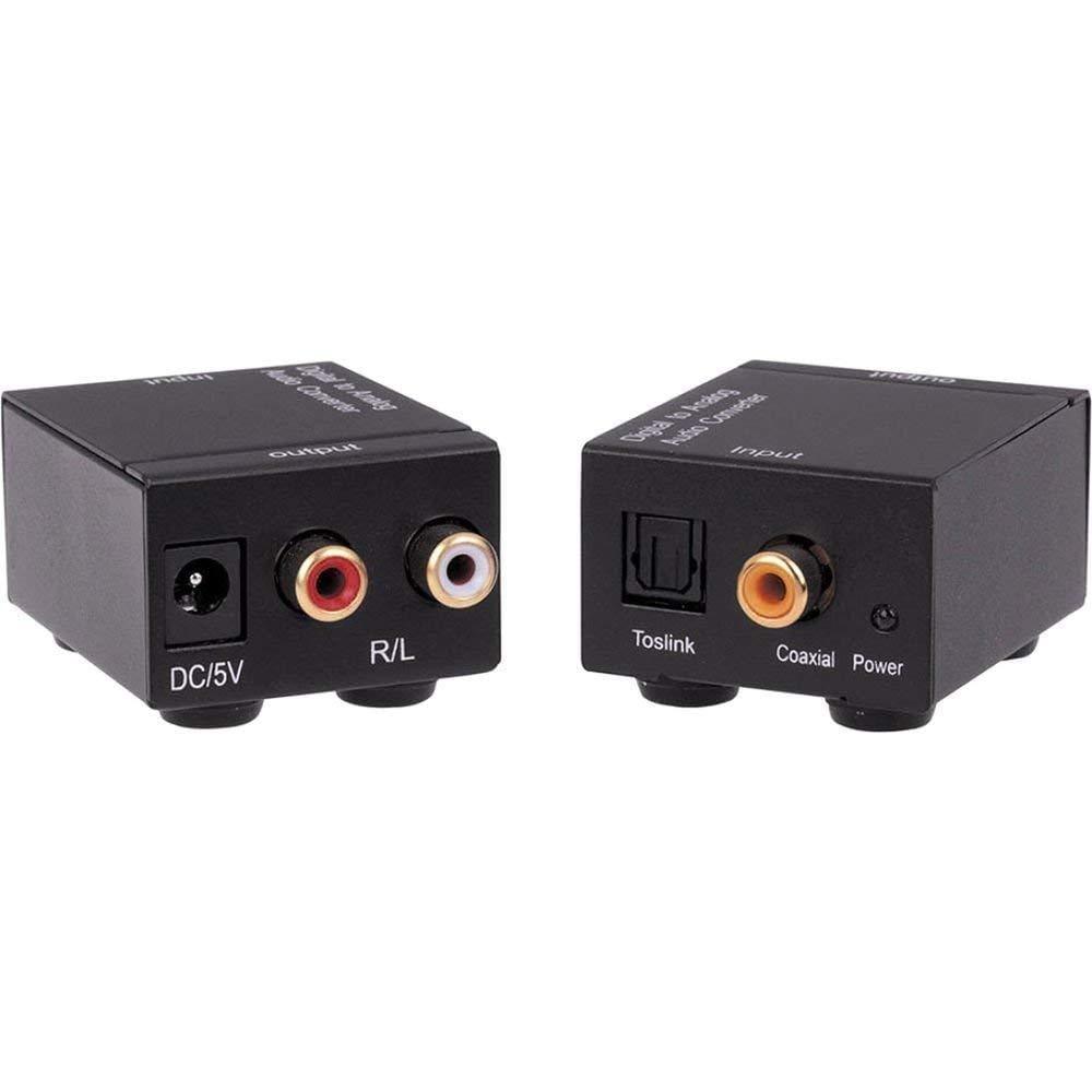 Dealsplant Metal Body Digital to Analog Optical coaxial Output and Optical Audio Converter-Audio Converter-dealsplant