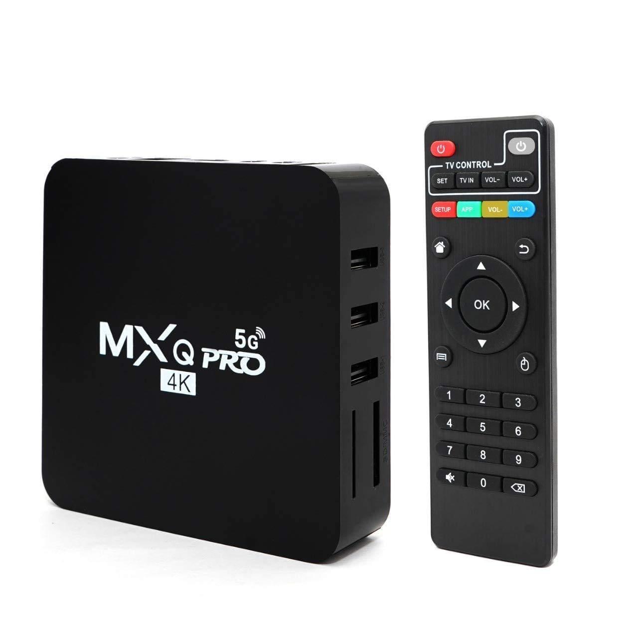 MXQ Pro 4K Android HD Box 4k Ultra Smart Streaming Media Player 1GB Ram 8GB ROM-Audio & Home Entertainment-dealsplant