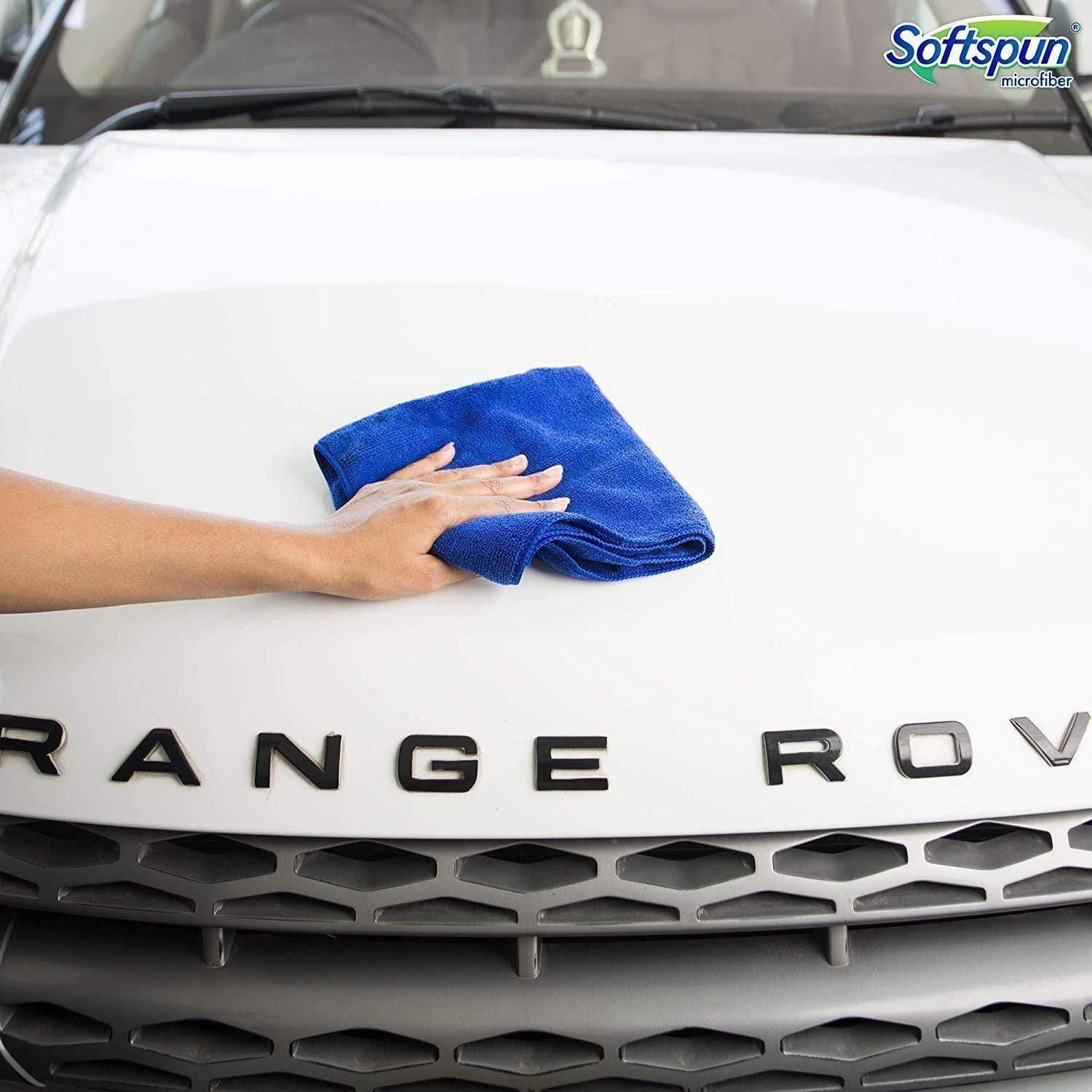 Dealsplant Microfiber Cloth 320 GSM Multipurpose Cloths Microfiber Towels for Car Detailing & Washing (40x40cm)-Car Accessories-dealsplant