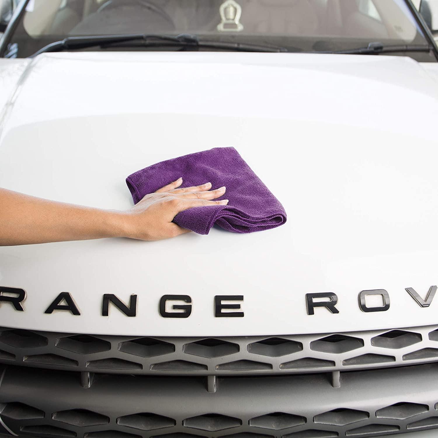 Dealsplant Microfiber Cloth 320 GSM Multipurpose Cloths Microfiber Towels for Car Detailing & Washing (40x40cm)-Car Accessories-dealsplant