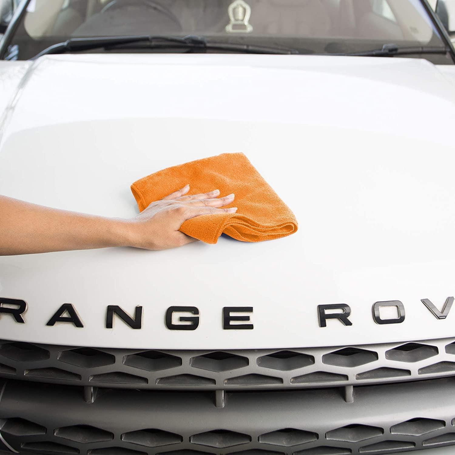 Dealsplant Microfiber Cloth 320 GSM Multipurpose Cloths Microfiber Towels for Car Detailing & Washing (40x40cm)-Car Accessories-dealsplant