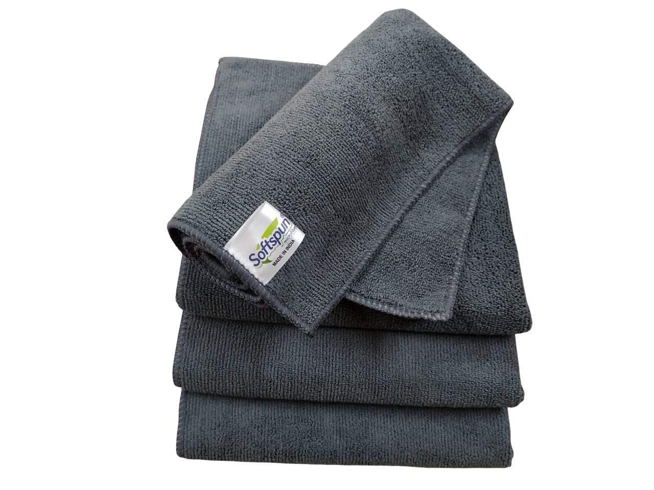 Dealsplant Microfiber Cloth 320 GSM Multipurpose Cloths Microfiber Towels for Car Detailing & Washing (40x40cm)-Car Accessories-dealsplant