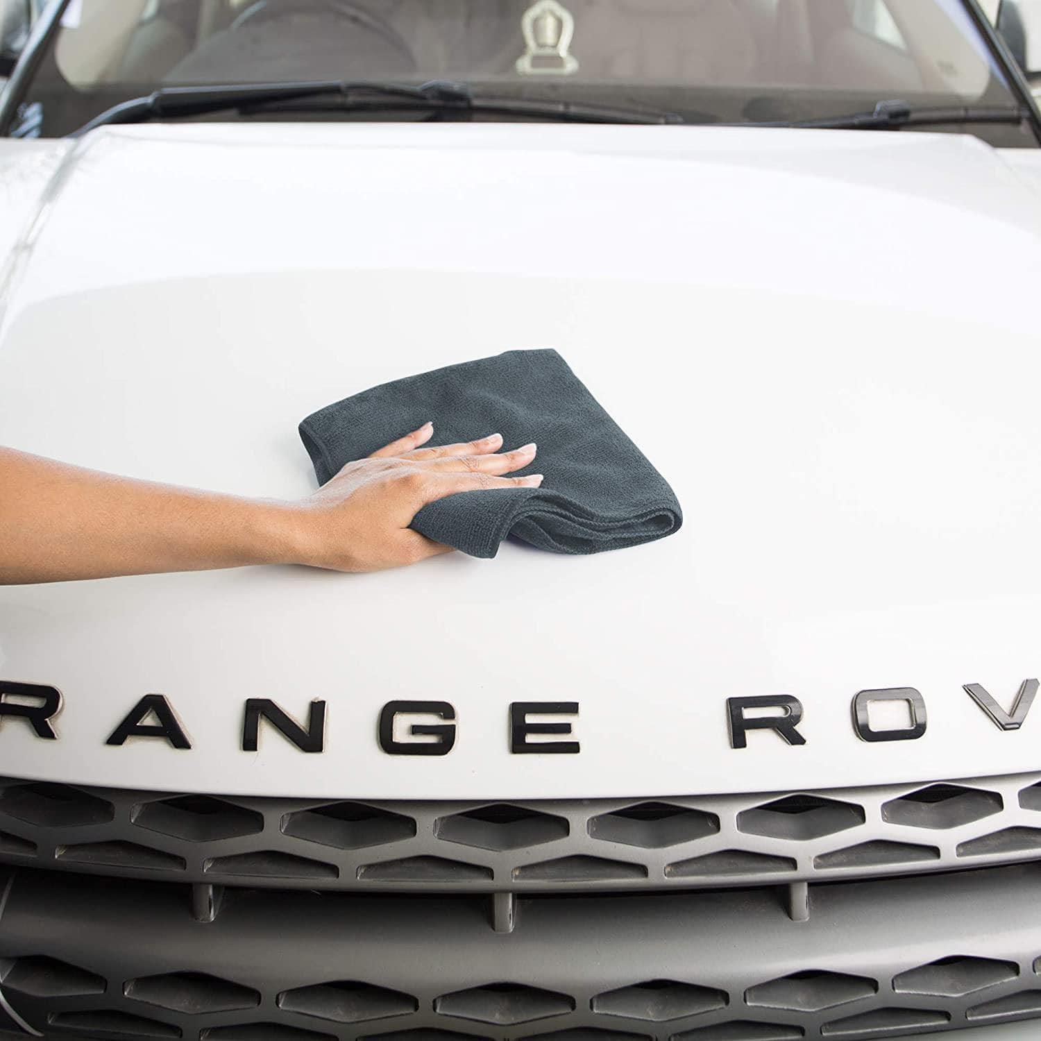 Dealsplant Microfiber Cloth 320 GSM Multipurpose Cloths Microfiber Towels for Car Detailing & Washing (40x40cm)-Car Accessories-dealsplant