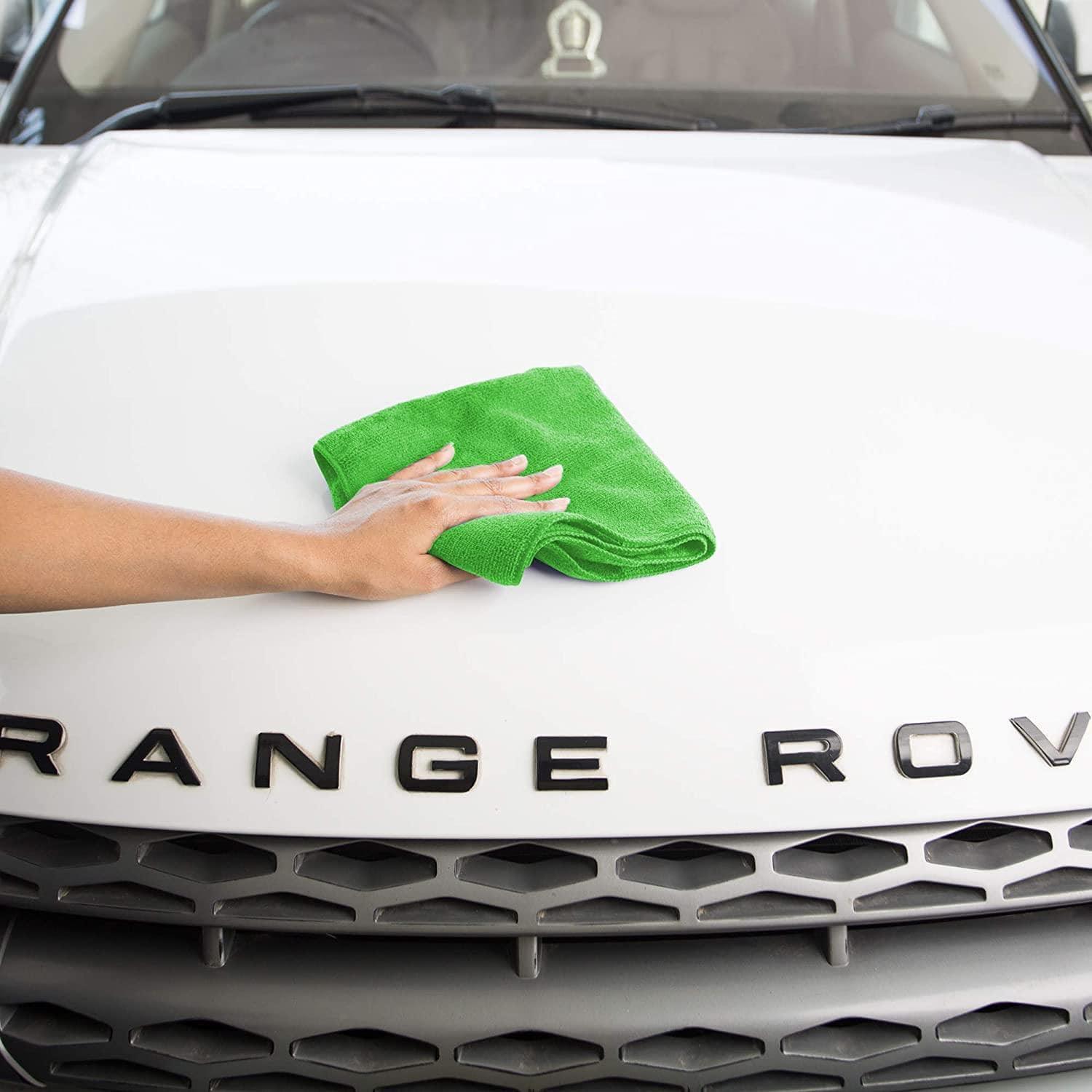 Dealsplant Microfiber Cloth 320 GSM Multipurpose Cloths Microfiber Towels for Car Detailing & Washing (40x40cm)-Car Accessories-dealsplant