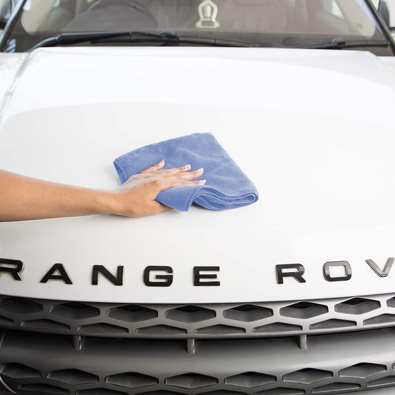 Dealsplant Microfiber Cloth 320 GSM Multipurpose Cloths Microfiber Towels for Car Detailing & Washing (40x40cm)-Car Accessories-dealsplant