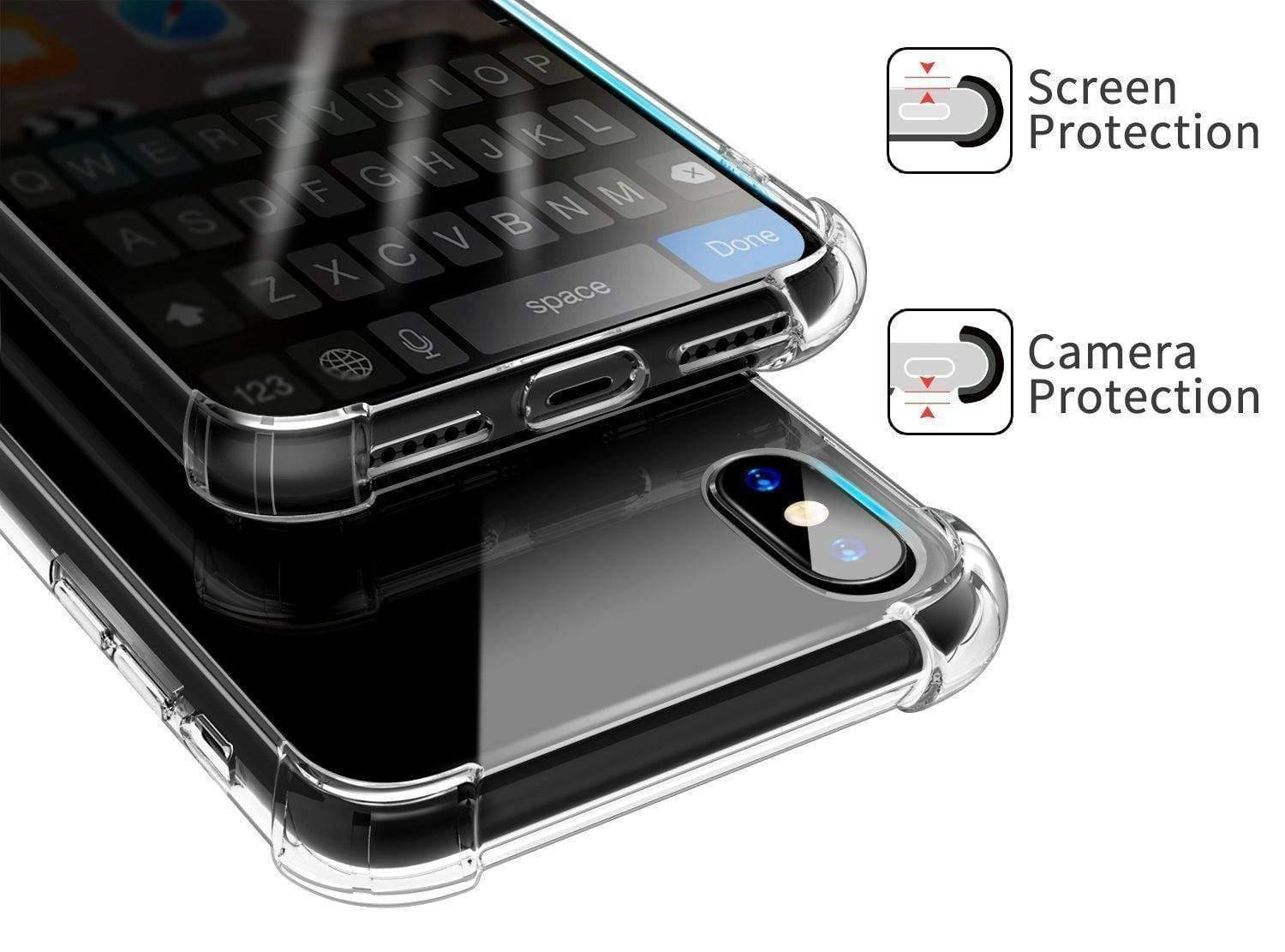 Atouchbo King Kong Armor Protective Case for iPhone 12 / 12 Pro (6.1") Anti-Shock Mobile Case Clear-Cases & Covers-dealsplant