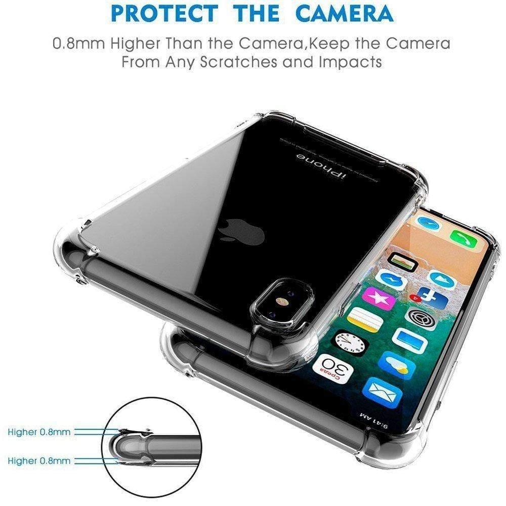 Atouchbo King Kong Armor Protective Case for iPhone 12 Mini (5.4") Anti-Shock Mobile Case Clear-Cases & Covers-dealsplant