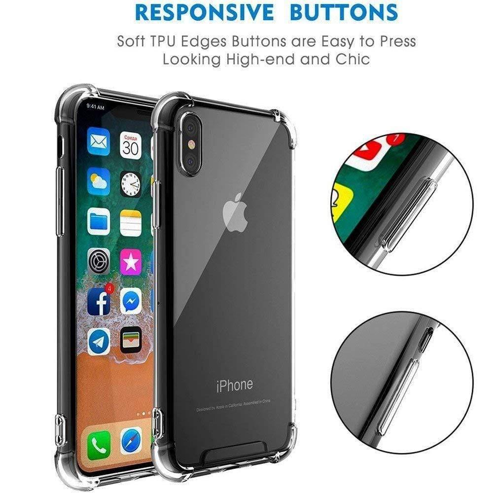 Atouchbo King Kong Armor Protective Case for iPhone 12 Mini (5.4") Anti-Shock Mobile Case Clear-Cases & Covers-dealsplant