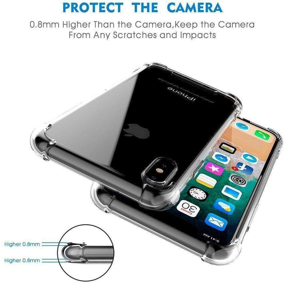 Atouchbo King Kong Armor Protective Case for iPhone 12 Pro Max (6.7") Anti-Shock Mobile Case Clear-Cases & Covers-dealsplant