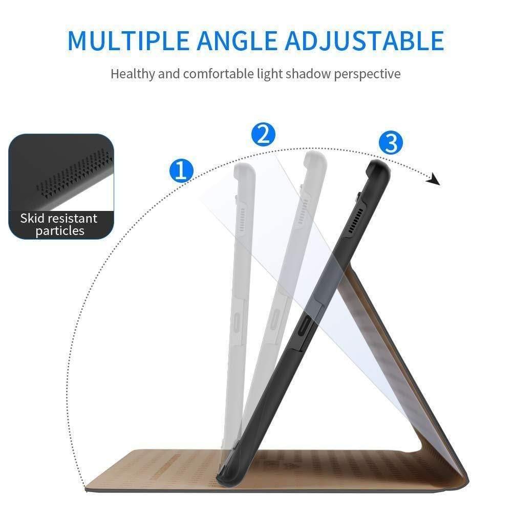 Kaku Premium leather Flip Cover for Samsung Galaxy Tab A7 (2020)-Cases & Covers-dealsplant