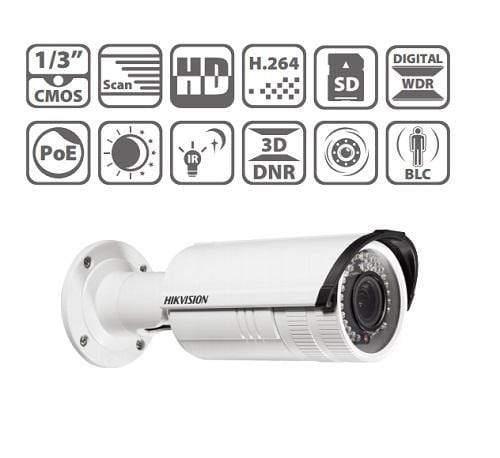 Hikvision DS-2CD2620F-I VariFocal IP Camera Bullet Network Camera (2.8-12mm)-CCTV-dealsplant