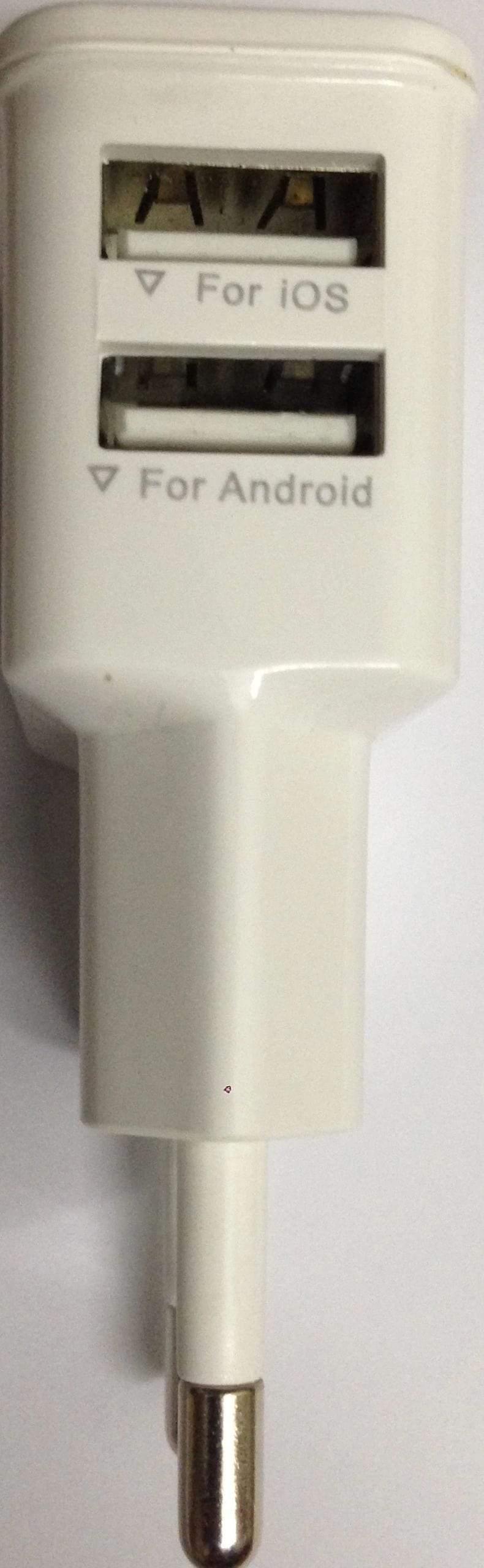 Konfulon 2.1A Dual USB Wall Charger Adapter-Chargers-dealsplant