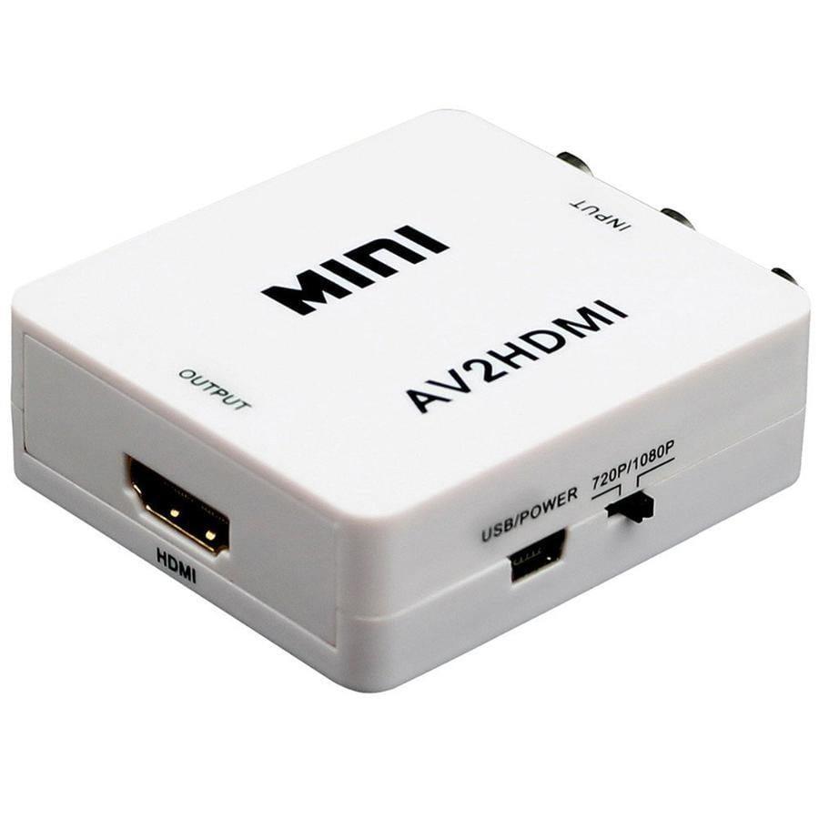 Maxicom Mini AV2HDMI Composite RCA CVBS AV to HDMI Converter Mini Composite RCA CVBS AV to HDMI Converter-Converters-dealsplant
