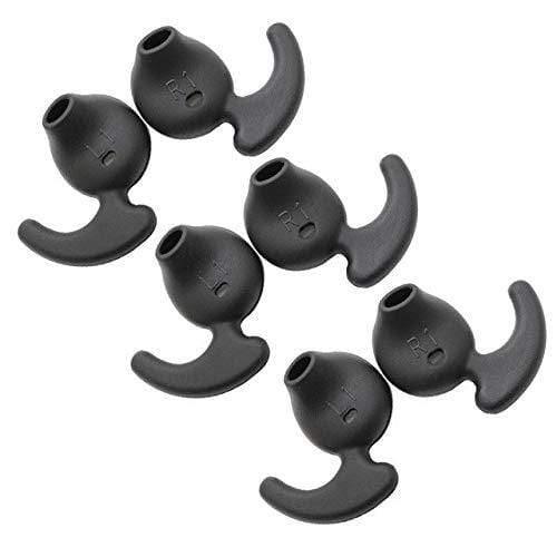 Dealsplant S7 Earbuds Samsung Level Ear Tips for Samsung (Pack of 6, Black)-ear bud cotton-dealsplant