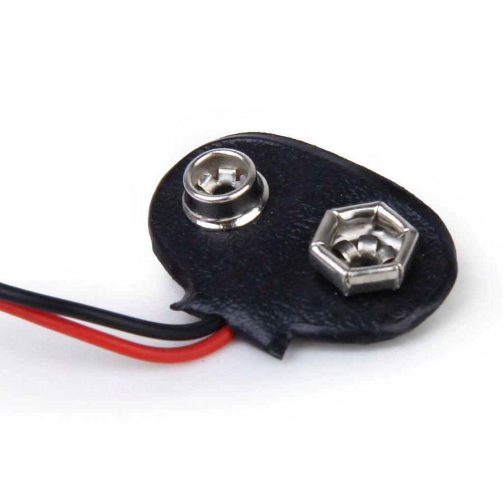 9V BATTERY SNAPPER CLIP Set of 10 PCS-General Purpose Batteries-dealsplant