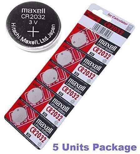 Maxell CR2032 Coin Type 3V Lithium Battery (5 Pieces)-General Purpose Batteries-dealsplant