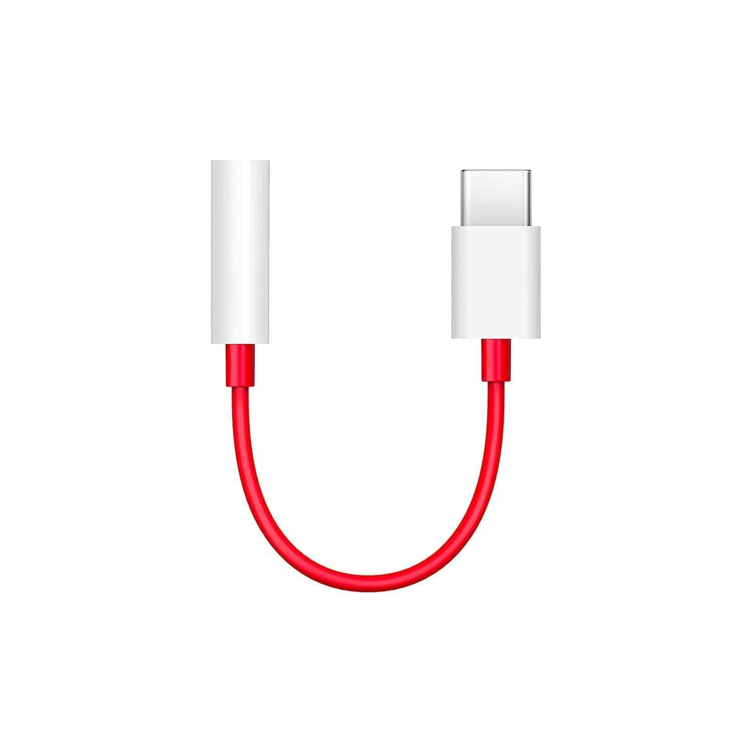 Dealsplant OnePlus Type-C to 3.5mm Adapter Exclusively for OnePlus Phones-Headphones & Earphones-dealsplant