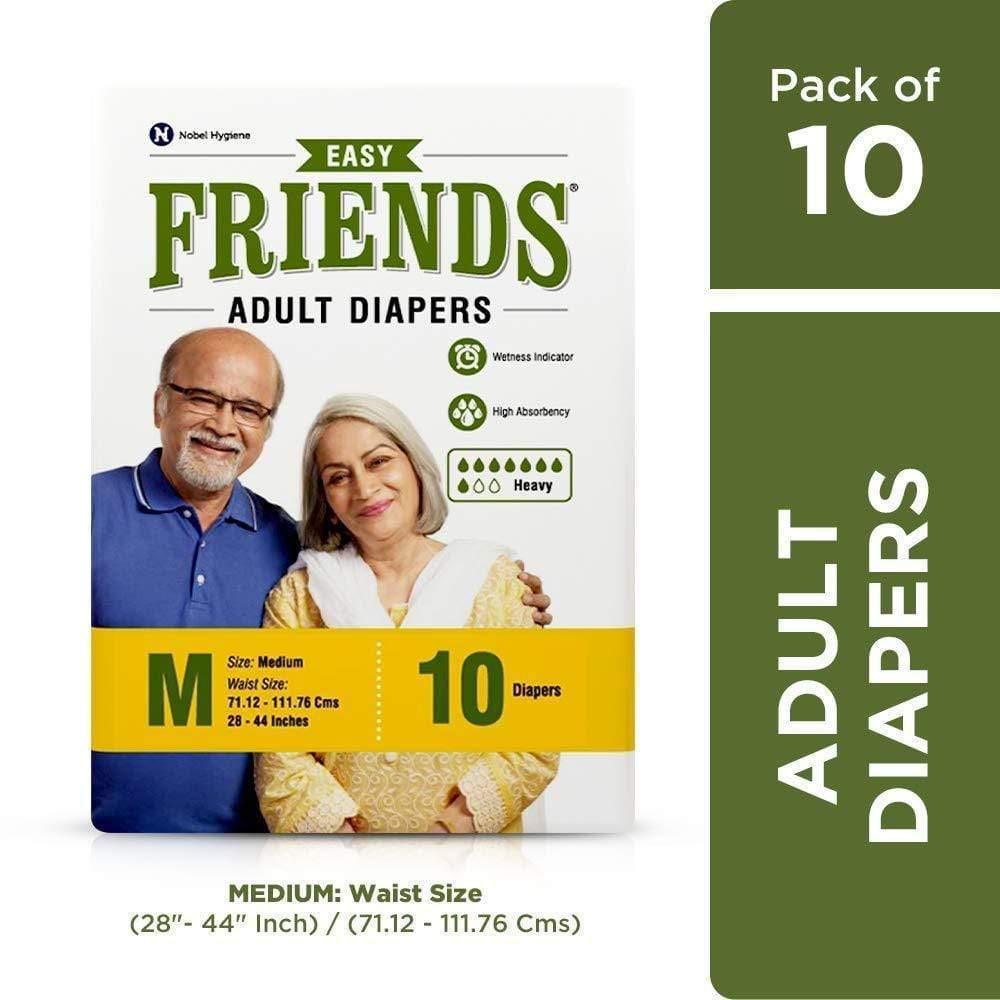 Friends Easy Adult Diapers Medium size-Health & Personal Care-dealsplant