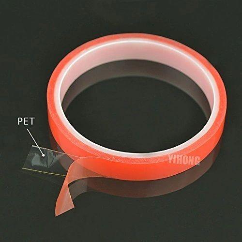 Wonder 12 mm Strong Acrylic Adhesive Clear Double Sided Tape Heat Resistant Double-sided Transparent Clear Adhesive Tape 25 Mts-Home & Living-dealsplant