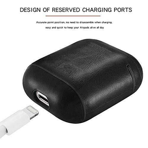 inbase Genuine Leather Airpods Earphone Protective Case Cover for Apple AirPod-dealsplant