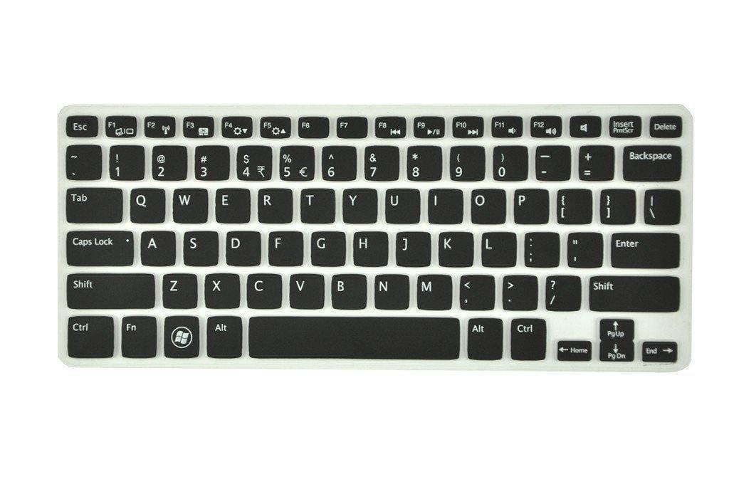 Dealsplant Keyboard Skin protector for Dell Laptop XPS 14z, XPS 15z, New Version of XPS 14z, XPS 15z-Keyboard Protectors-dealsplant