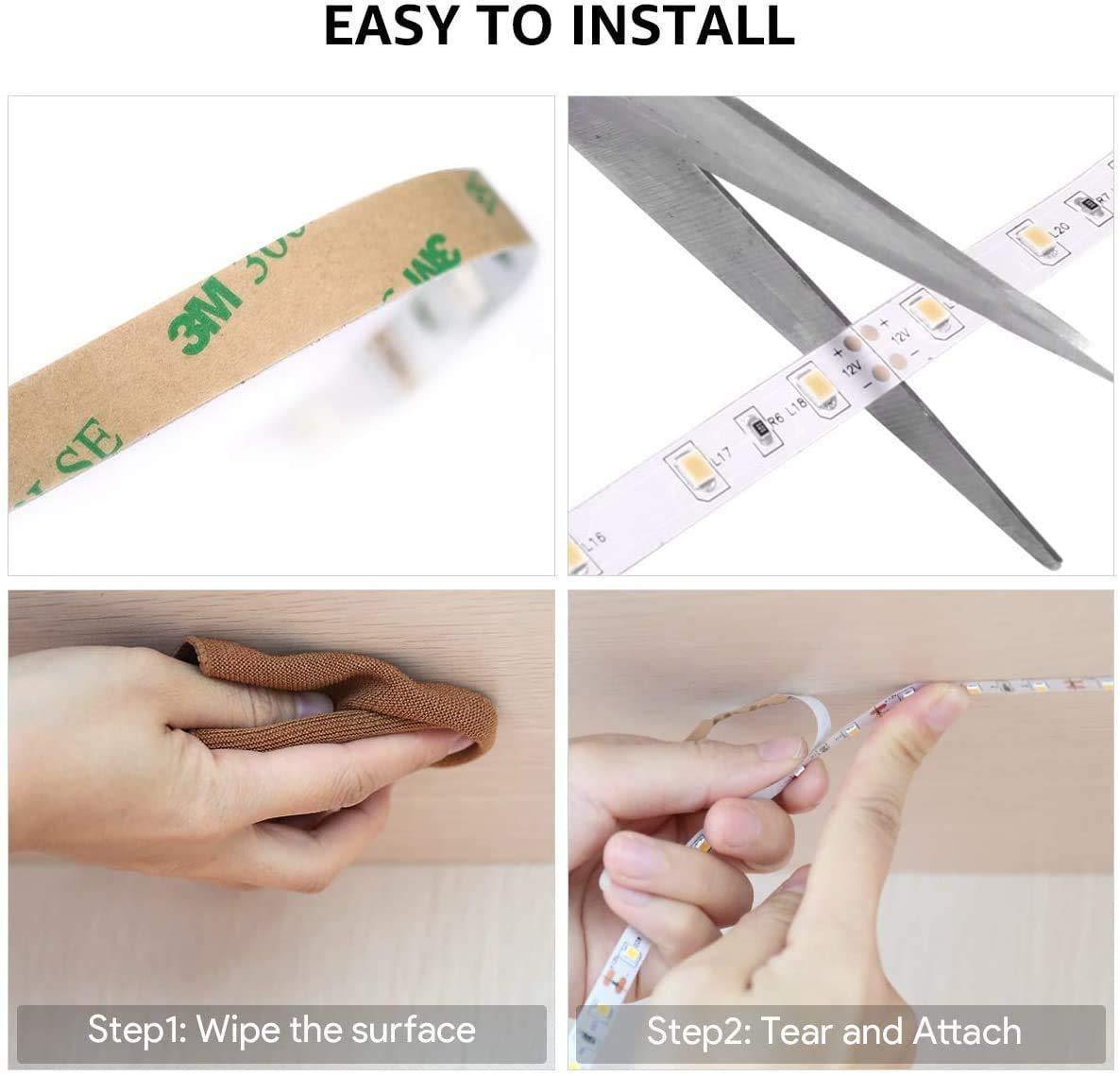 Dealsplant 2835 Strip LED Light IP 65 Waterproof 12V Led Strips (4 Meter)-LED Lights-dealsplant