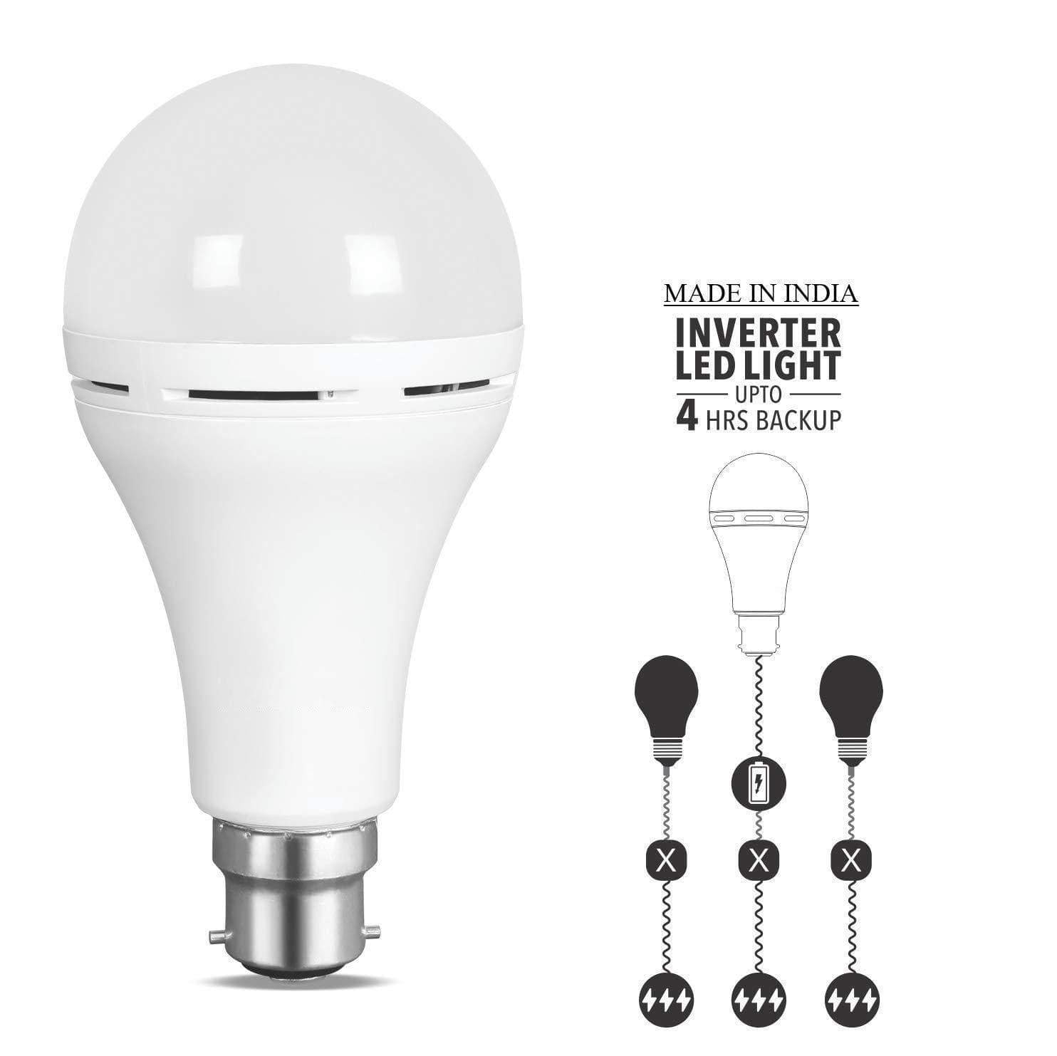 Eye Bhaskar Magic Bulb AC DC Emergency 9W Rechargeable LED Inverter Automatic Light-LED Lights-dealsplant