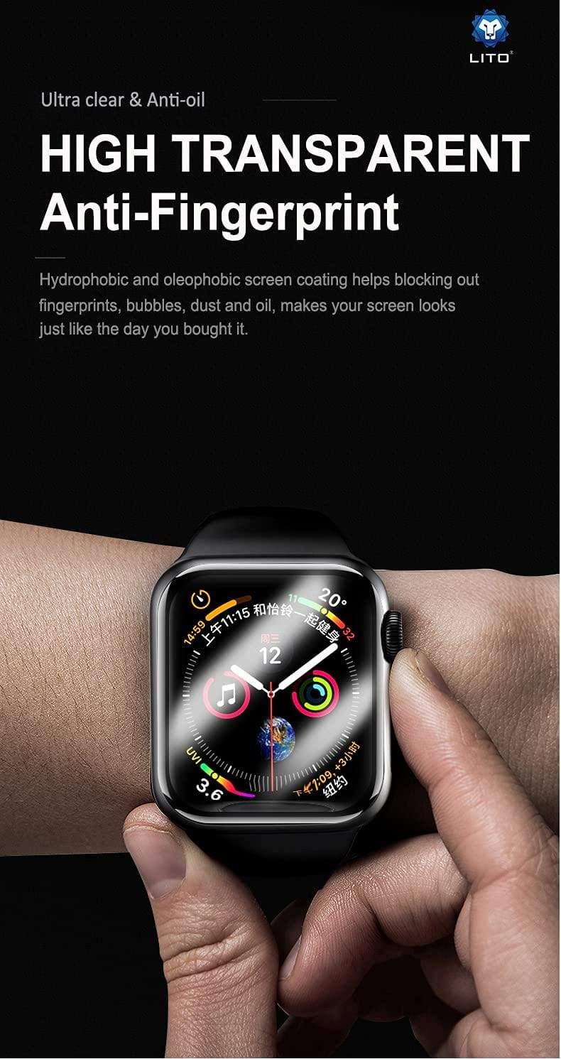 LITO S+ Full Covered Iwatch Screen Protector For Apple iWatch 7 Series-Screen Protectors-dealsplant