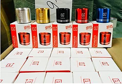 Dealsplant Mini Wireless 5W Super Bass Mini Metal Aluminum Alloy Portable One Plus Bullets Wireless Bluetooth Speaker Random Colour-Bluetooth Speakers-dealsplant