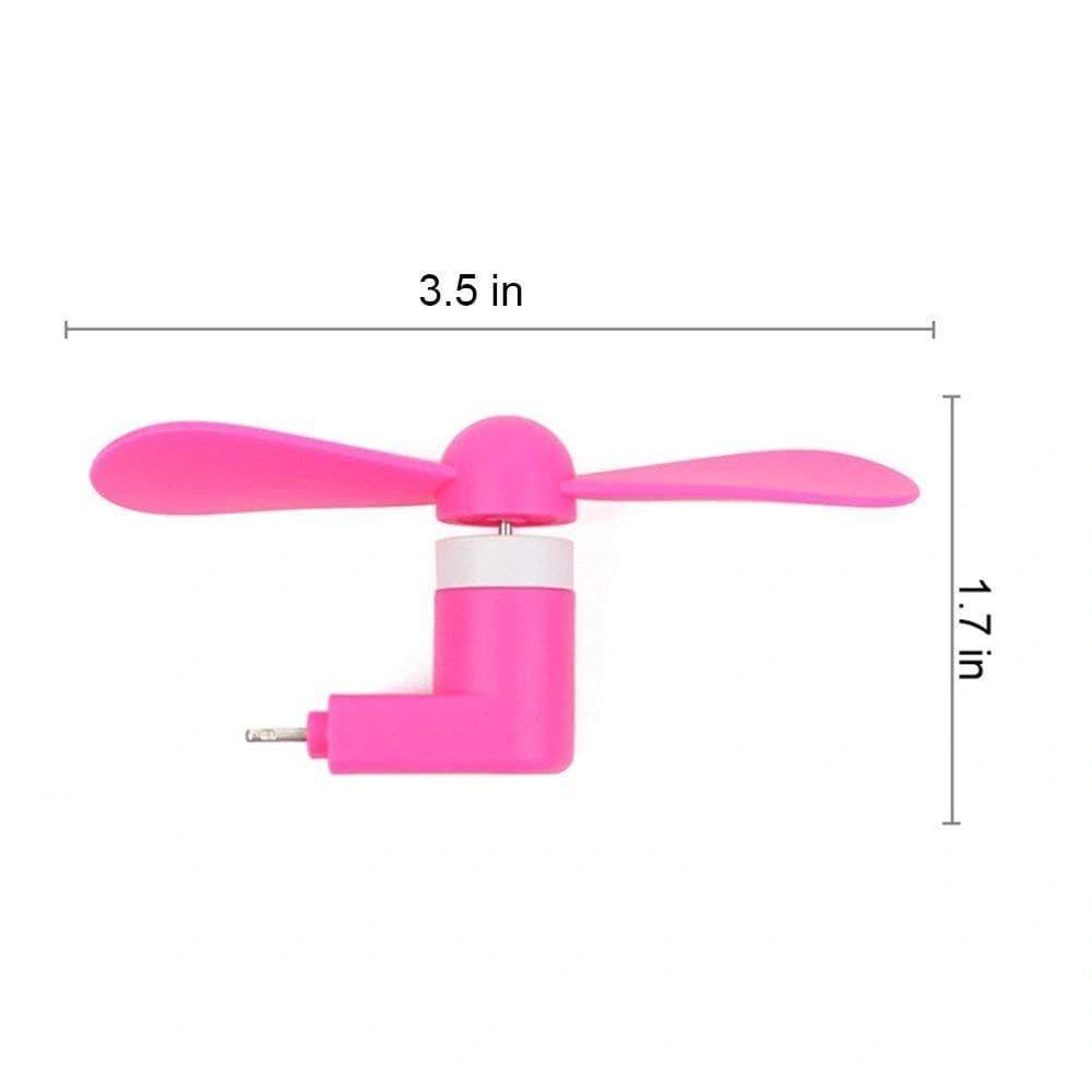 Dealsplant 3 in 1 Portable Flexible Mini USB Fan Bendable Removable USB Gadgets Low Power for Powerbank / PC / Laptop / OTG / IPhone / Android phones-Mobile Accessories-dealsplant