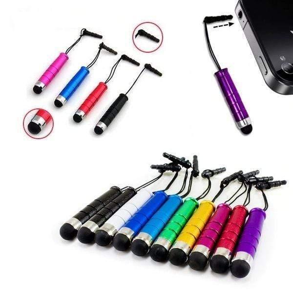 Dealsplant Combo of 3pcs Mini Stylus Pen for Android and iOS Smartphones with 3.5mm jack support-Mobile Accessories-dealsplant