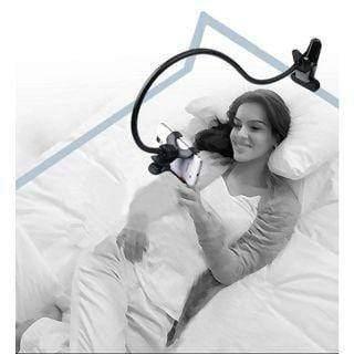 Dealsplant Metal Universal Flexible 360⁰ Snake Style Stand for Mobile phones Long Lazy Mobile Holder (Random Color)-Mobile Accessories-dealsplant