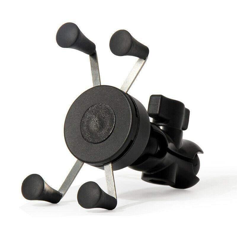 Dealsplant X Grip 360 Degree Rotation Universal Motorbike Scooter Mobile Holder Rear view Mirror Mount Stand-Mobile Accessories-dealsplant