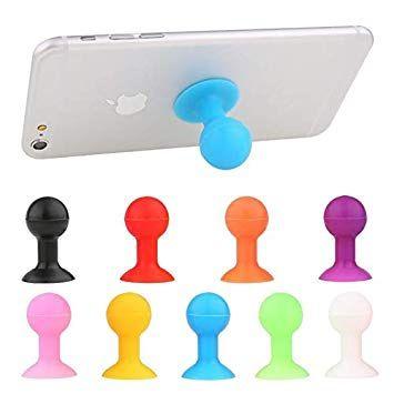 [UnBelievable Deal] Dealsplant Octopus Mobile Stand Sucker Silicone Suction Mini Phone Stand Holder for All Phones - Random Colors (1 Pc)-Mobile Accessories-dealsplant