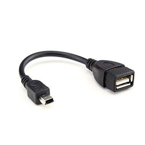 [UnBelievable Deal] Dealsplant Mini USB Male to USB Female Car OTG Cable 5P OTG V3 Port Data Cable For Video Camera Audio Tablet CD MP3 MP4 GP-otg cable-dealsplant