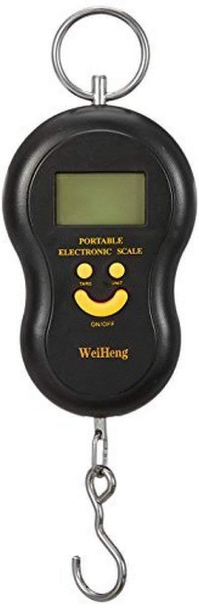 Dealsplant Digital Portable Weighing Scale with Hook - 45kg (Multicolor)-Portable Weighing Scale-dealsplant