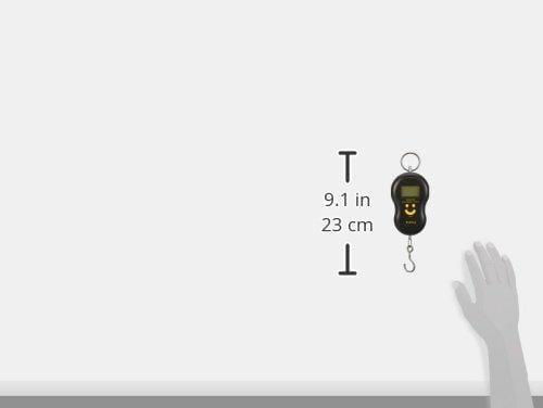 Dealsplant Digital Portable Weighing Scale with Hook - 45kg (Multicolor)-Portable Weighing Scale-dealsplant